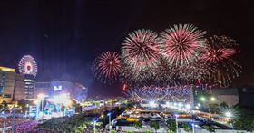 高雄,夢時代,亞灣,跨年,花火