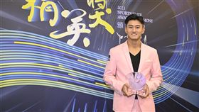 U20全國紀錄的田徑小將謝元愷拿下最佳新秀獎。（圖／體育署提供）