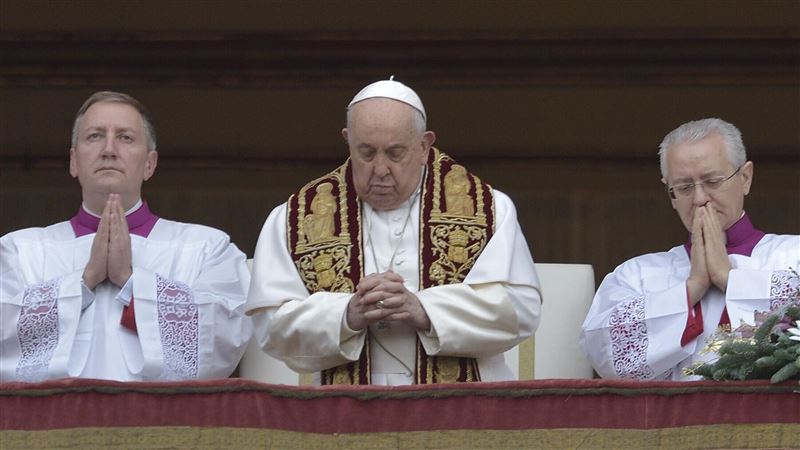 教宗耶誕文告　懇求緊急解決加薩人道情勢