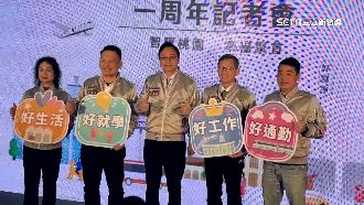 就職週年記者會　張善政四大願景打造桃園