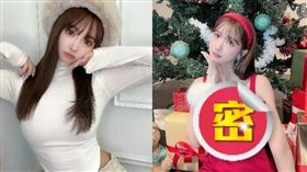  三上悠亞今年平安夜開粉絲見面會，辣曬聖誕辣妹裝。（圖／翻攝自yua_mikami IG）