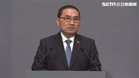 ▲第二場總統電視政見會會後侯友宜受訪