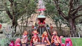 ▲年末祭儀請來四位神明（圖／林保署南投分署）