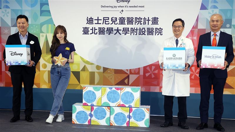 全台首間迪士尼主題病房！給病童溫暖歡樂