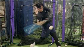 ▲中信兄弟宋晟睿出席經紀公司活動，利用休賽季自主訓練。（圖／帕菲克國際運動行銷提供）