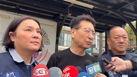 ▲趙少康陪同陳玉珍金門拜票行程並受訪 （圖／趙辦提供）