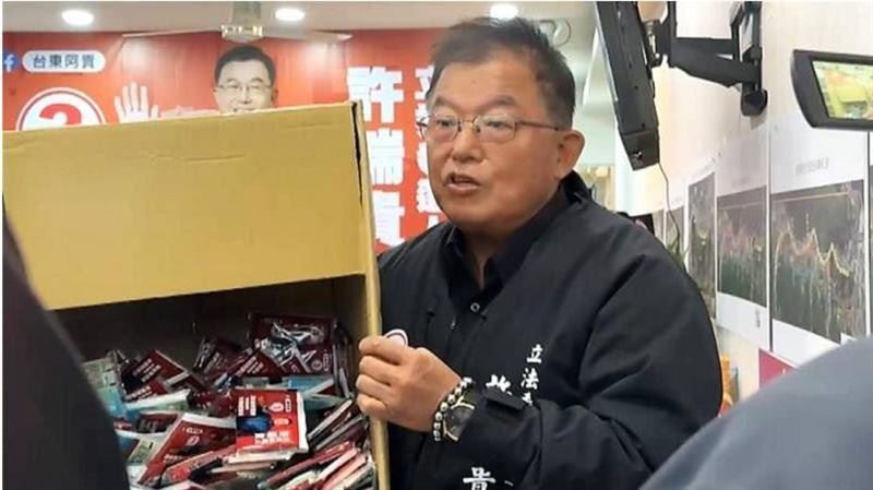 台東縣無黨籍立委候選人　涉賄選6萬交保