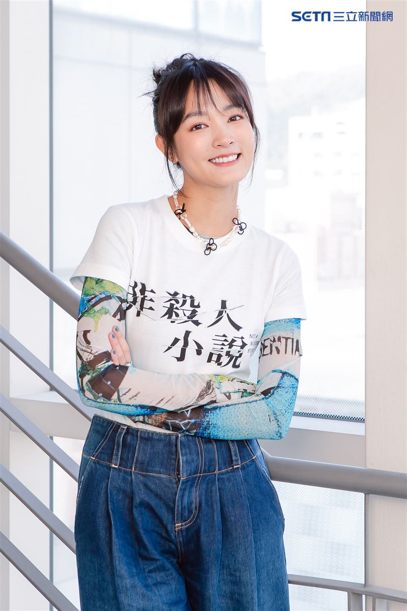 《非殺人小說》王淨三立新聞網專訪。（圖／記者楊澍攝影）