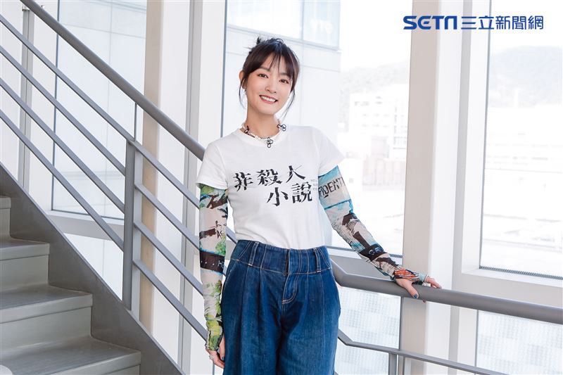 《非殺人小說》王淨三立新聞網專訪。（圖／記者楊澍攝影）