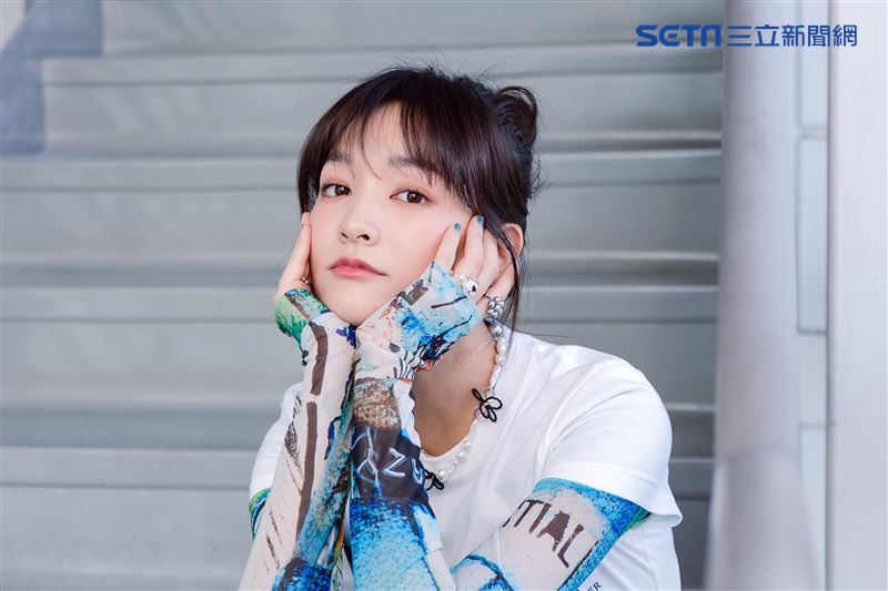 《非殺人小說》王淨三立新聞網專訪。（圖／記者楊澍攝影）