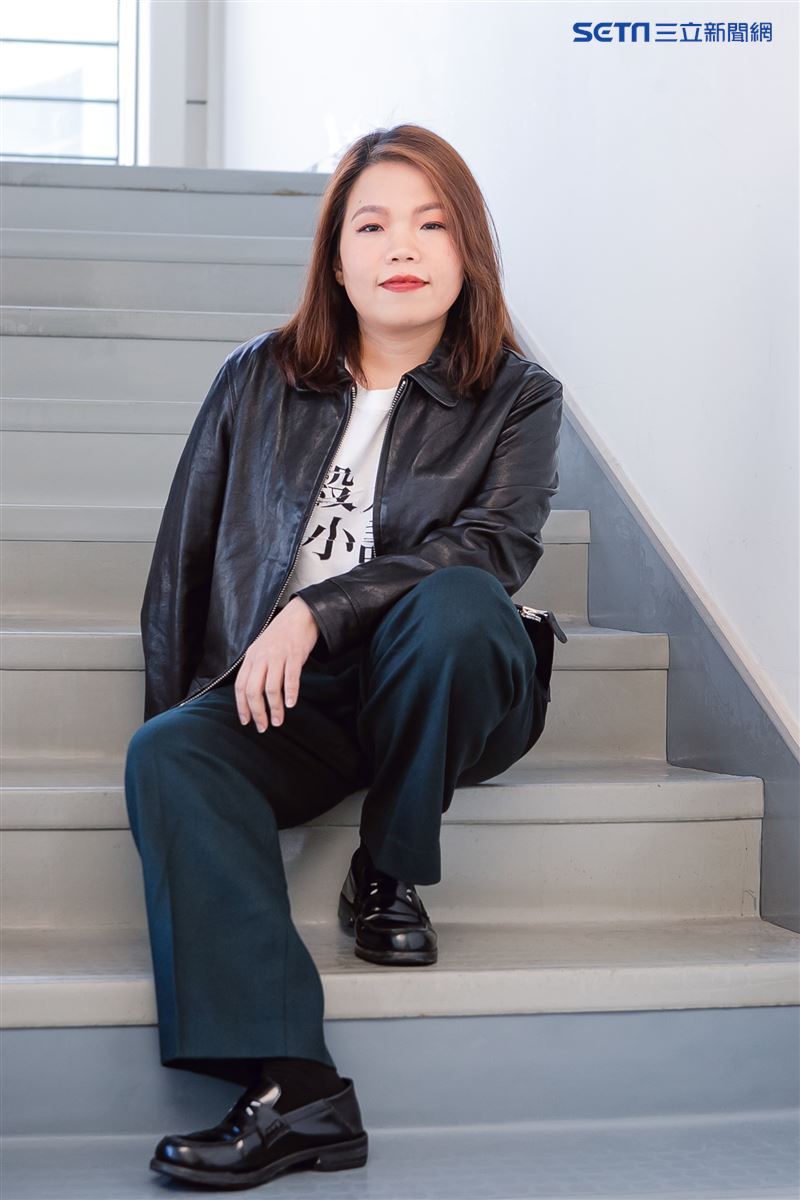 《非殺人小說》導演柯貞年三立新聞網專訪。（圖／記者楊澍攝影）