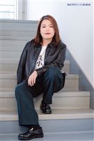 《非殺人小說》導演柯貞年三立新聞網專訪。（圖／記者楊澍攝影）