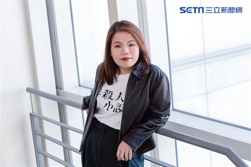 《非殺人小說》導演柯貞年三立新聞網專訪。（圖／記者楊澍攝影）