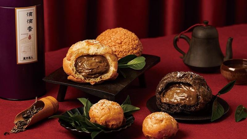 老爺爺把美人茶變泡芙　天使蕨餅1/1開吃