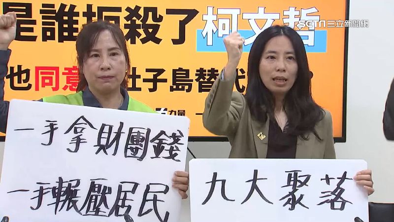 控黃珊珊助建商炒社子島地皮　自救會痛批