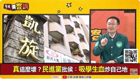 侯友宜家族為何買新莊土地？李坤城：因為有都更三箭（圖／94要客訴）