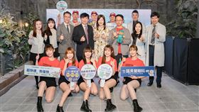 諾貝爾醫療體系眼科機構28號在剛開幕的101分院與拿下中職總冠軍的味全龍舉行簽約合作記者會。（圖／主辦單位提供）