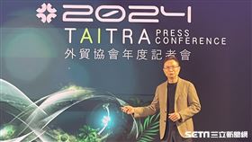 貿協董事長黃志芳。（圖／記者王翊綺攝影）