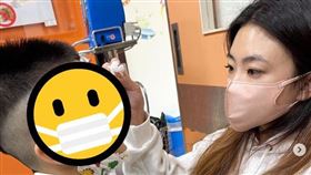 蔡波能先前高燒不退，檢查不出病因讓媽媽二伯十分擔心。（圖／翻攝自嘎嫂二伯IG）