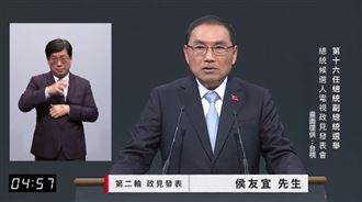 柯批藍走統一　侯：憲法是國家根本大法