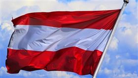 奧地利,國旗 (圖/翻攝自pixabay