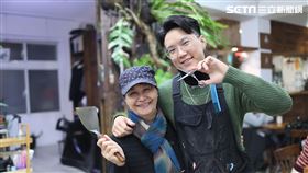 祖孫一同創業並不常見，但林柏辰跟外婆卻決定一起接受挑戰。（圖／記者鄭孟晃攝影）