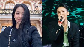 Jisoo、GD（圖／翻攝自IG）