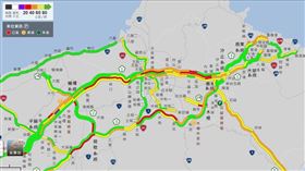 塞車,國5,元旦,連假,車流,車速