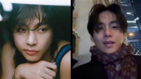 ▲BTS（防彈少年團）成員V（金泰亨）。（圖／翻攝自BTS X）