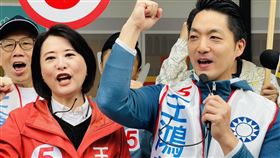 蔣萬安、王鴻薇。（圖／記者許皓婷攝影）