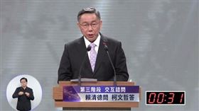 ▲交互詰問柯文哲回答