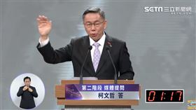 總統政見會柯文哲回覆媒體提問