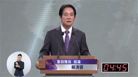 ▲總統辯論會結論賴清德