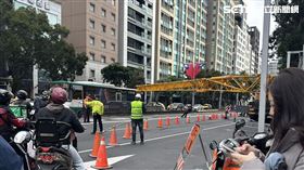 台北市，中山，吊臂，吊車