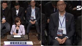 聽不下去？朱立倫辯論會現場「直接睡著」