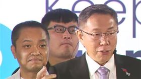 柯文哲稱自己反對選罷法當中的反黑條款。（圖／翻攝畫面）