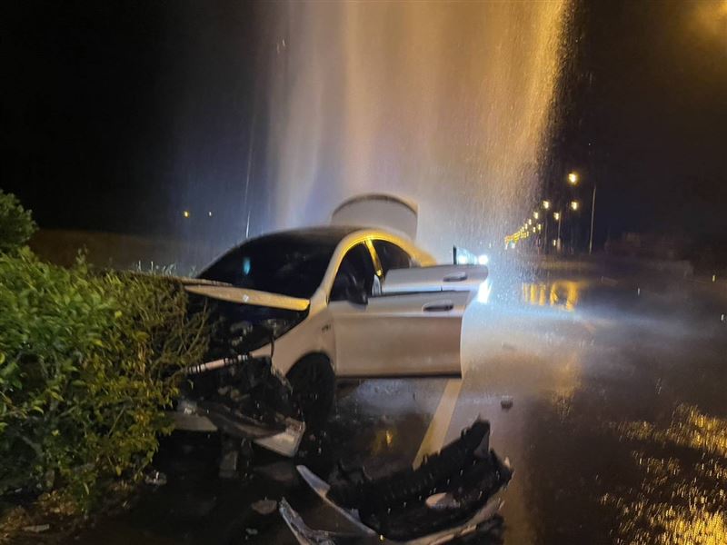 車禍,恆春,自撞,行車糾紛,消防栓,護欄,不治身亡