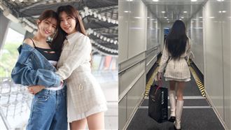 義氣挺完女神秒閃！安芝儇真的回南韓了