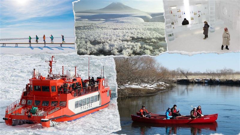 北海道不只破冰船！來冰上漫步拍超美雪景