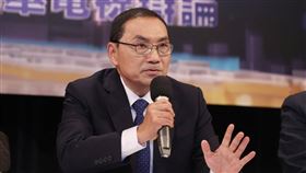 ▲侯友宜辯論會後記者會（圖／記者邱榮吉攝影）