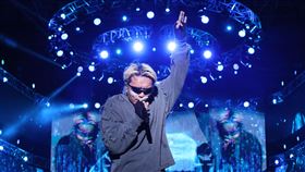 阿跨面帶來出色演出（圖／記者鄭孟晃攝）