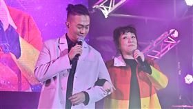 林俊逸和趙詠華跨年夜合體演出。（圖／寬寬整合行銷提供）