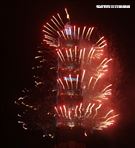 2024台北101跨年煙火。（圖/記者邱榮吉攝影）