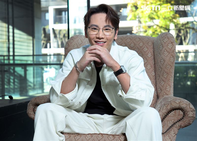 李睿紳三立新聞網專訪。（圖/記者邱榮吉攝影）