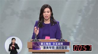 趙提問只攻蕭 吳欣盈:別把我當空氣搞棄保