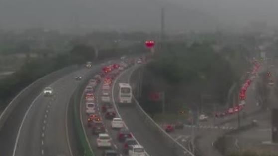 國道收假「3路段」紫爆　車速僅剩9km