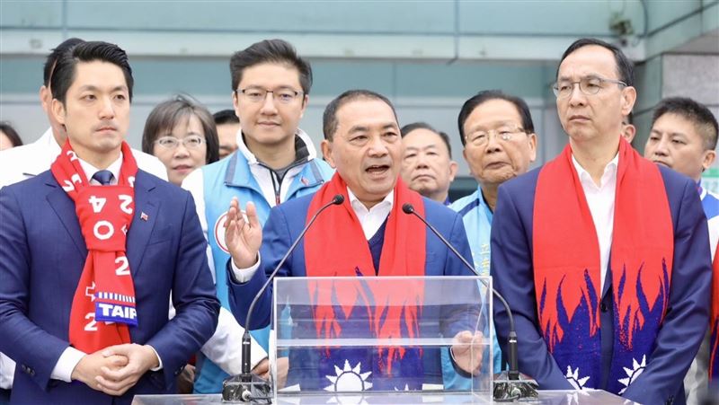 藍要角喊2字挺侯　黃創夏：選前最大笑話