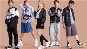 PONY全新推出MJ-72韓風潮流輕跑鞋，找來偶像男團ALL IN 5及女歌手尹到怡聯袂擔任品牌大使。（圖／品牌業者提供）