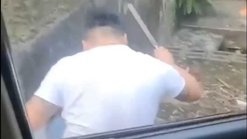 家暴男虐妻7年！當幼兒面鐵棍插狗喉殘殺