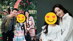 ▲李小璐，賈乃亮，甜馨。（圖／翻攝自微博）